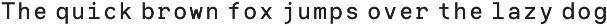 Monelix - Monospaced Sans Serif preview