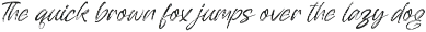 OverSlept - Brush Script Typeface preview