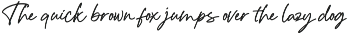 Everyday Motion - Handwritten Script font preview