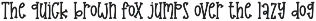 Jackson | Cute Serif Font preview