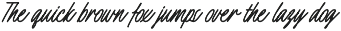 Quiet Sunday Reflection Font preview