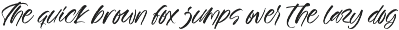 Bozeek Istory Bold Brush Font preview