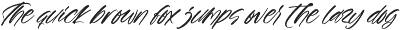Bozeek Istory Bold Brush Font preview