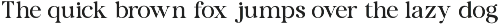 Eminara Elegant Serif Font preview