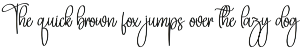 Embroidery Winter | Script Font preview