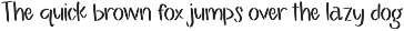 Bumblewood Stencil Font preview