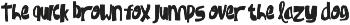 Reshape Font preview