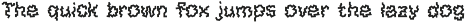 Gofue Font preview
