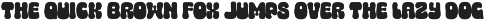 Its a vibe - a funky fresh font preview