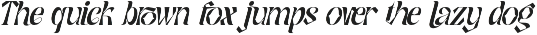 Brightness Challenges - Gothic Font preview