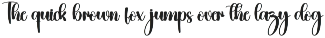 Cutting | Script Font preview