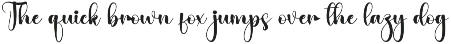 September | Script Font preview