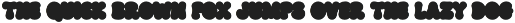 Cute Mist - Bubble Groovy Font preview