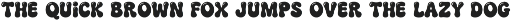 Cute Mist - Bubble Groovy Font preview