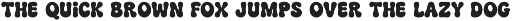 Cute Mist - Bubble Groovy Font preview