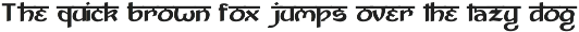 Bhaswari Hindi Display Modern Font preview
