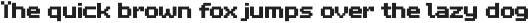 Voxel - Classic Arcade Gaming Font preview