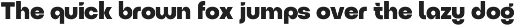 Bongkah - Variable Font preview