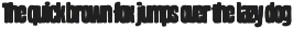Stretch & Bleed - Brutalist Font preview
