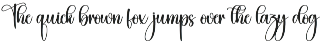 Equation | Script Font preview