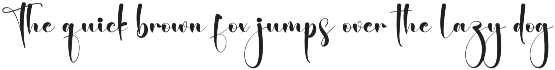 Prestige | Script Font preview