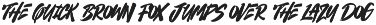 Thelawes Street Brush Graffiti Font preview