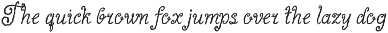 Ombre Handwritten Wavy Art Font font preview