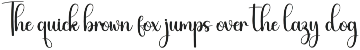 Birthday | Script Font preview