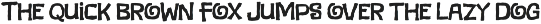 Code Bang font preview