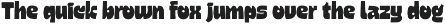 Boldfat Mighty Tyepface font preview