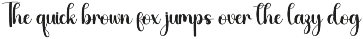 Monday Vacation | Script Font preview