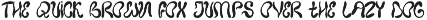 Slurvanta - Liquid Display Font preview