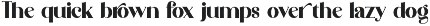 Thick Block font preview