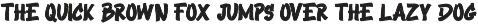 Vatimura - Textured Brush Font preview