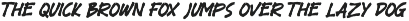 Maverik - Dry Brush Font preview