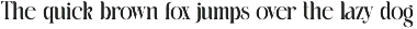 Malika Elegant Ligature Serif Font font preview