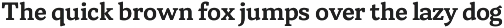 Herald News — Editorial Font preview