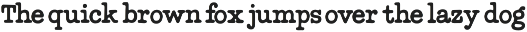 Friend TM – Chummy Slab font preview