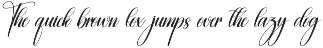 Santana | Script Font preview