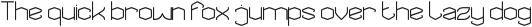 The Messenger font preview