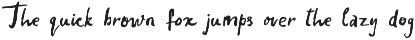 Marin Solis Coastal Handwritten font preview