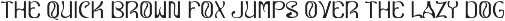 Sunomresub Modern Blackletter Font font preview