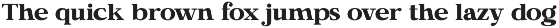 Calgine Serif preview