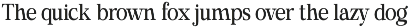 Calgine Serif preview