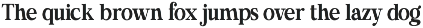 Calgine Serif preview