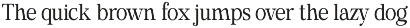 Calgine Serif preview