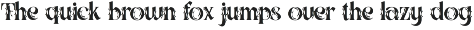 Shadow Chrome Typeface font preview