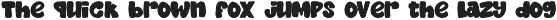 JELLIVOX - Fun Chungky Font preview