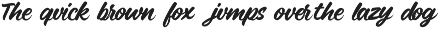 Jollira Ralenia Brush Script Font preview