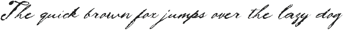 Chapter One Textured Vintage Scrip font preview